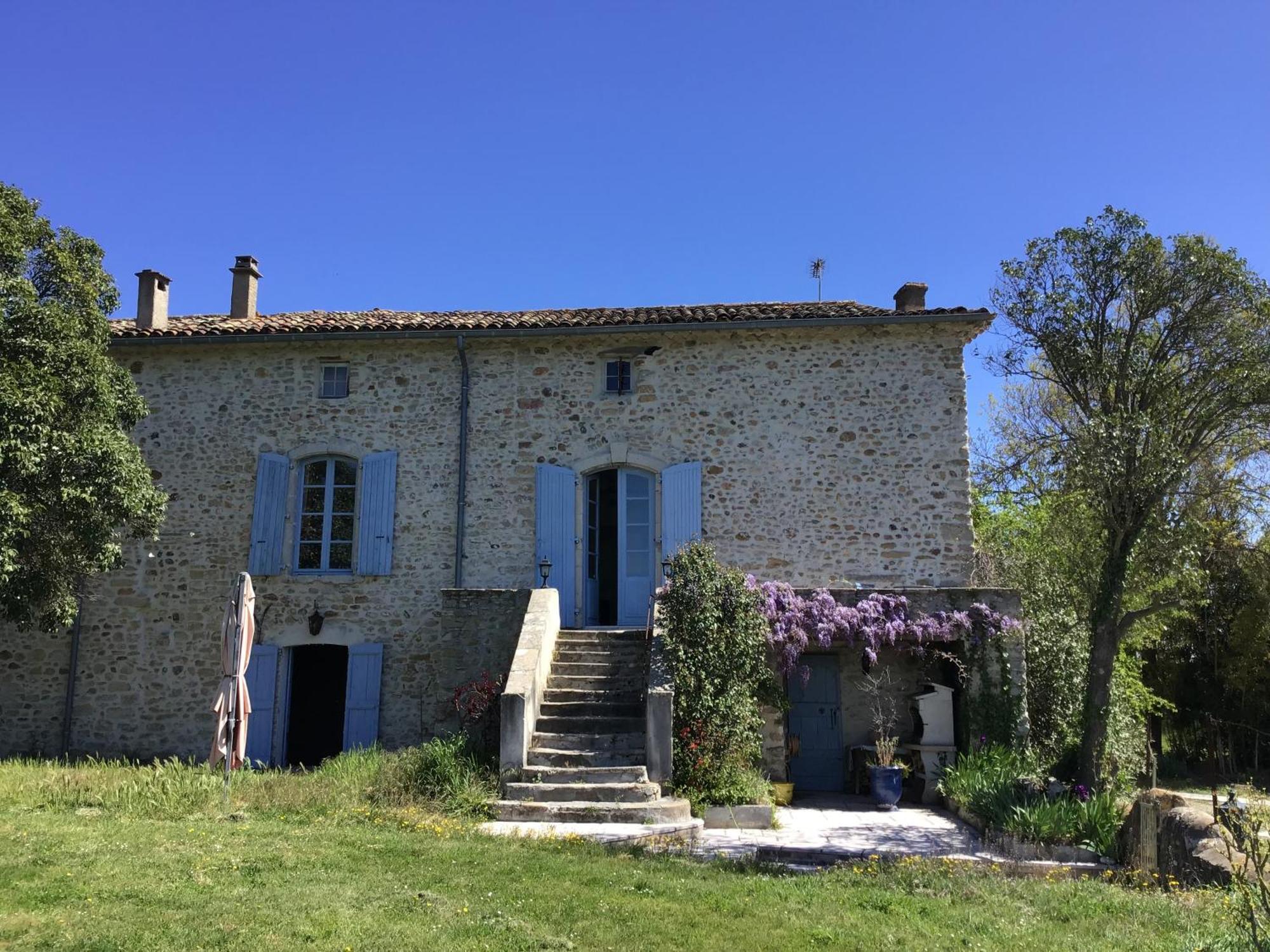 Le Mas De L'Amandier Bed and Breakfast Ribaute-les-Tavernes Exterior foto